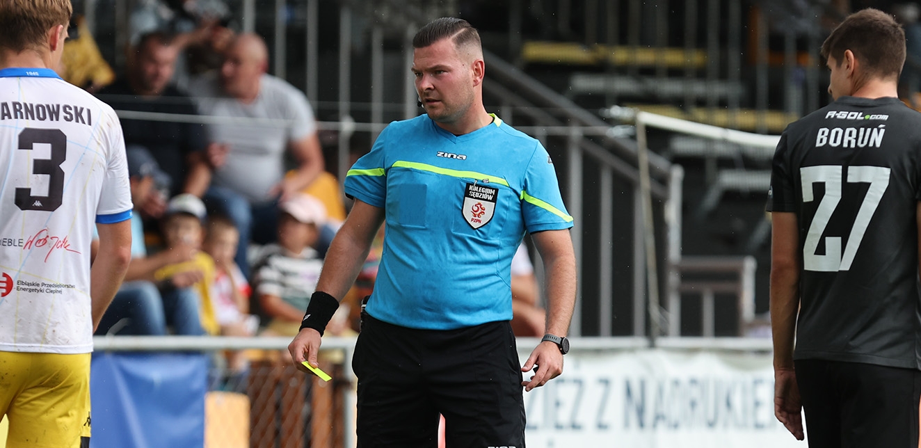 Aleksander Borowiak sędzią meczu GKS Jastrzębie - Świt Szczecin 